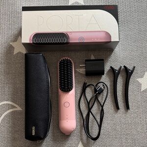 TYMO Pink Hair Straightening Brush